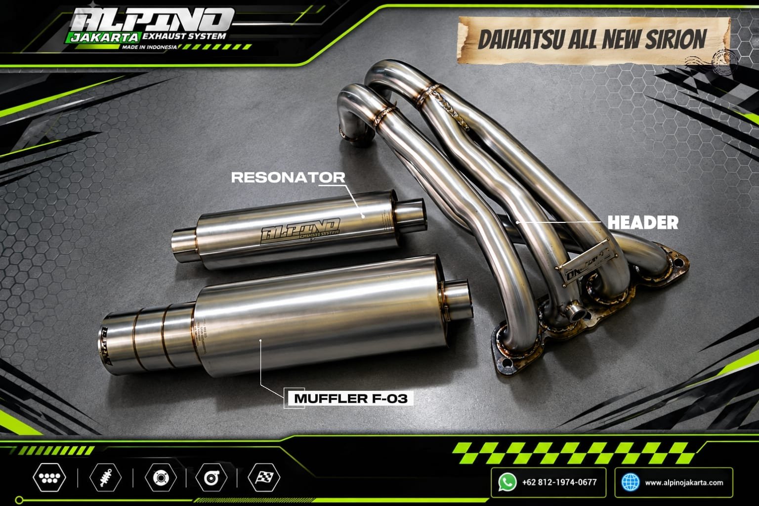 Knalpot Sirion